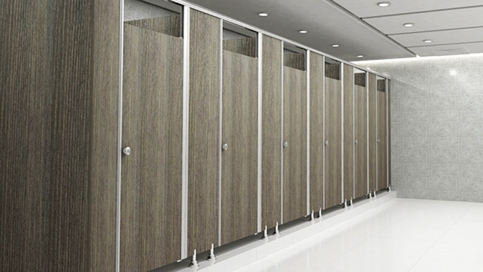 鋁紳仕金屬蜂窩板廠家科普：金屬蜂窩板衛(wèi)生間隔斷的作用