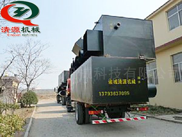 發(fā)往新疆阿克蘇的污水處理設(shè)備