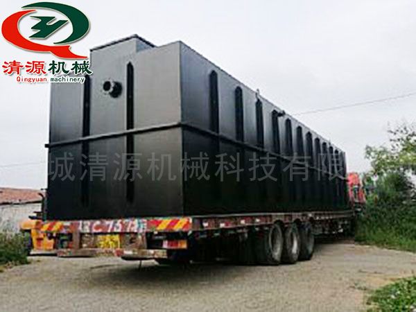 發(fā)往山西大同的地埋式污水處理設(shè)備