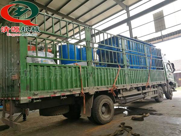 發(fā)往河南洛陽的平流式氣浮機