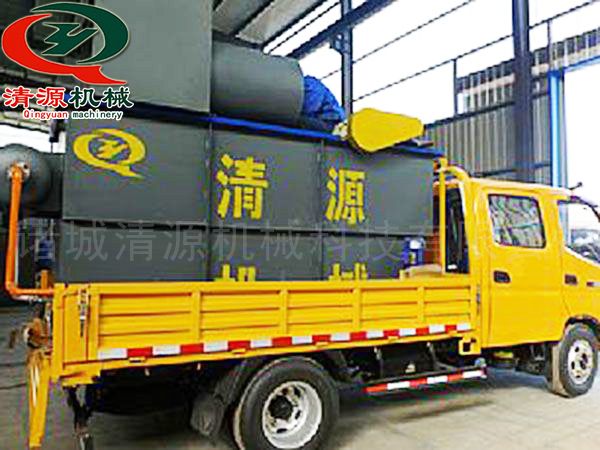 發(fā)往新疆塔城的平流式溶氣氣浮機