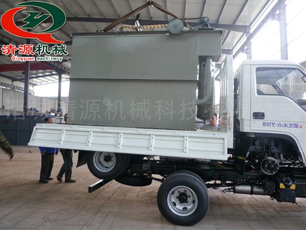 發(fā)往浙江紹興的平流式氣浮機