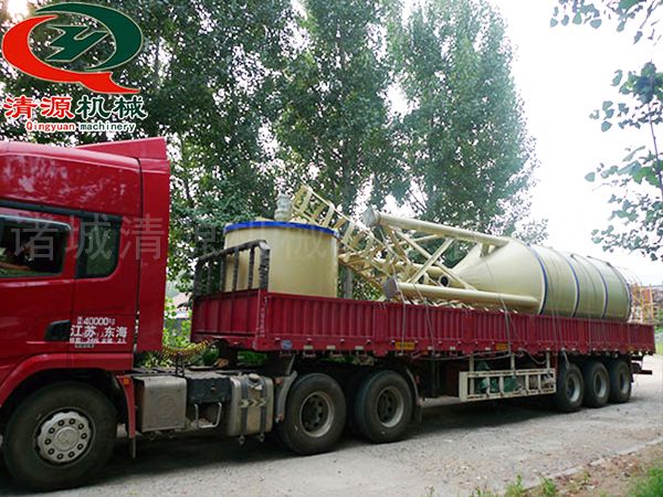 發(fā)往河南焦作的石灰倉