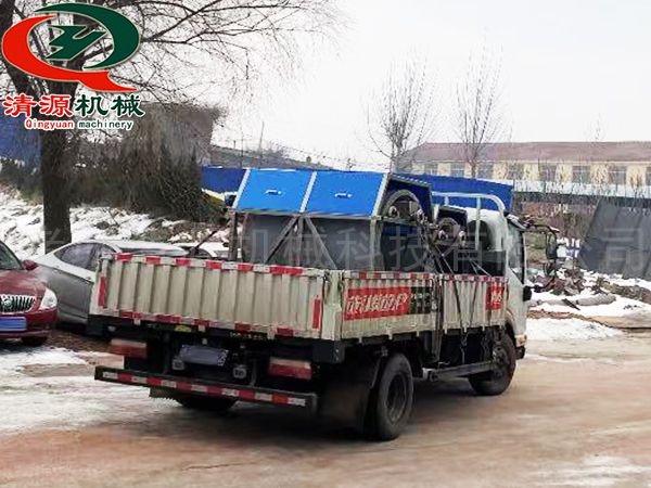 發往青島城陽客戶水產養殖污水處理設備