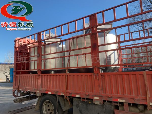 今日發貨云南客戶15m3高濃水力碎漿機 