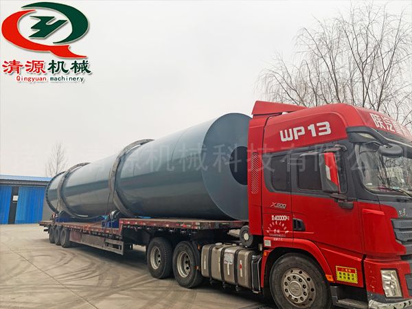 今日發貨黑龍江客戶轉鼓反應器